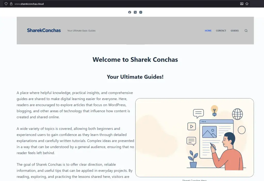 Sharek Conchas Online Guides